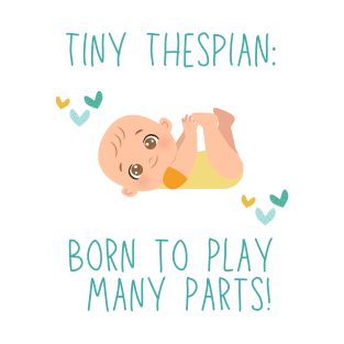 Tiny Thespian- Shakespeare Style T-Shirt