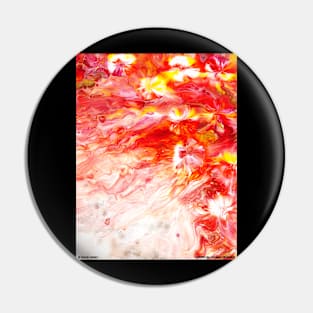 Colorful Abstract Oil Painting Artist Novelty Gift Pin