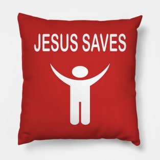 Jesus Saves Pillow