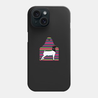 Serape Ear Tag - Market Goat - NOT FOR RESALE WITHOUT PERMISSION Phone Case