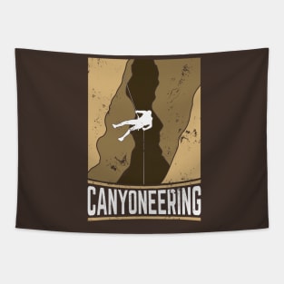 Canyoneering Rappeller Tapestry