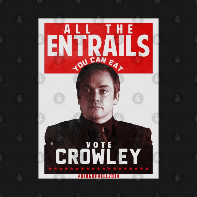 Vote Crowley by aliciahasthephonebox