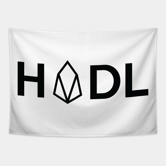 HODL (EOS) Tapestry by AnotherOne