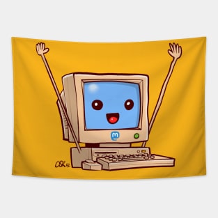 Retro greetings Tapestry