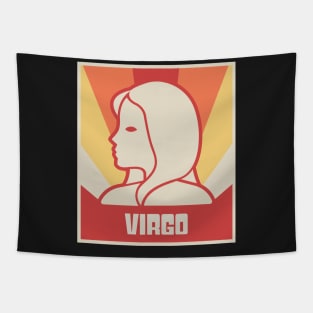 Virgo – Vintage Astrology Zodiac Sign Tapestry