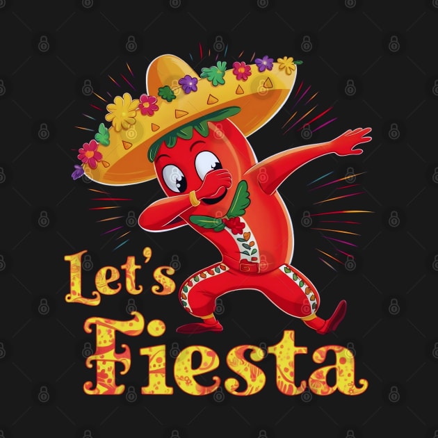 "Fiesta Pepper Dab: Cinco de Mayo Celebration" by TRACHLUIM