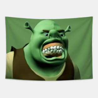 Shrek Goofed Tapestry