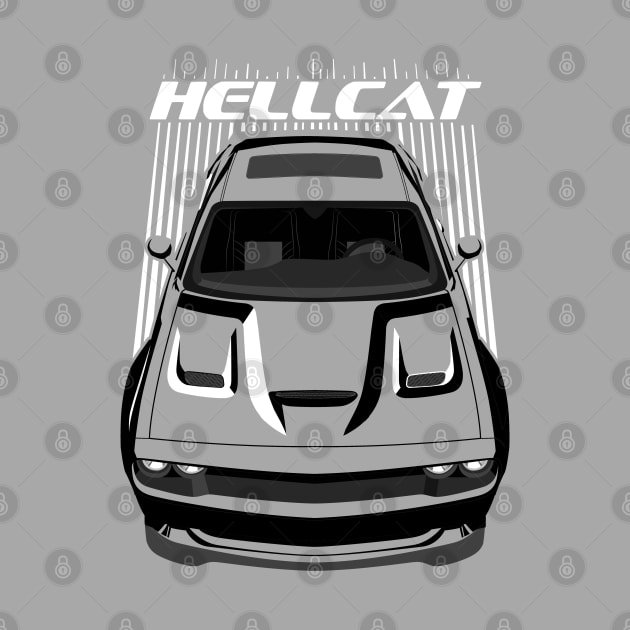 Challenger Hellcat - Bright Transparent/Multi Color by V8social