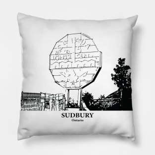 Sudbury - Ontario Pillow