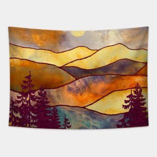 Mountain view landscape 1 Tapestry