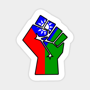 Balochi resistance fist Magnet