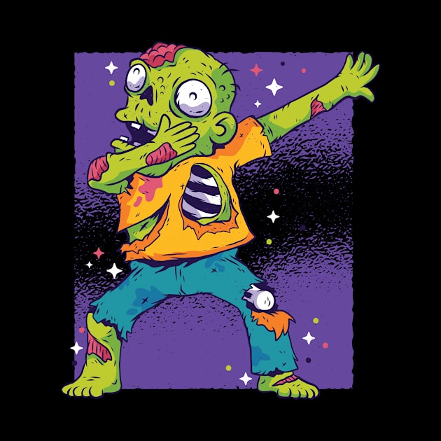 Zombie makes the DAB by rueckemashirt