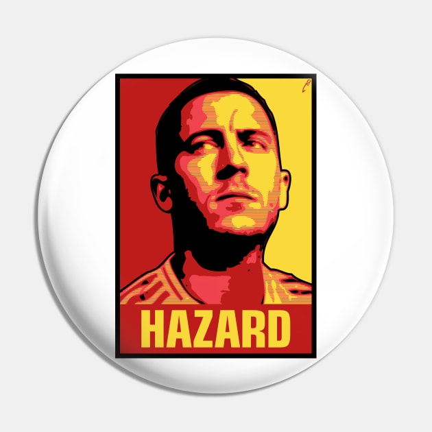 Hazard - Belgium Pin by DAFTFISH