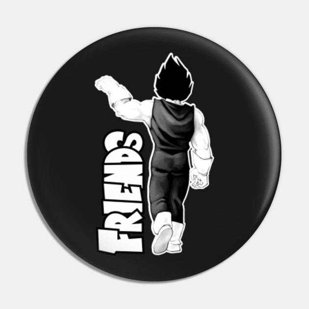 Couple Best Friends Vegeta Dragon Ball Z Pin Teepublic
