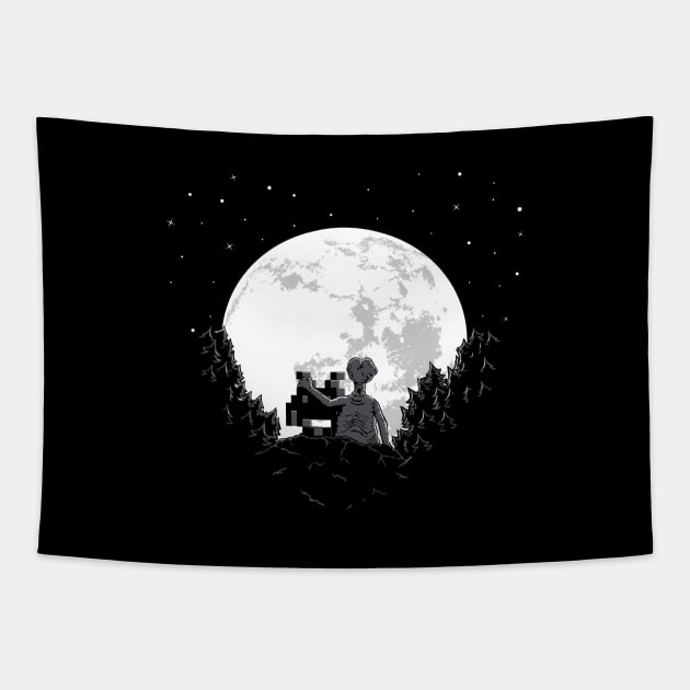 Space love Tapestry by rodrigobhz