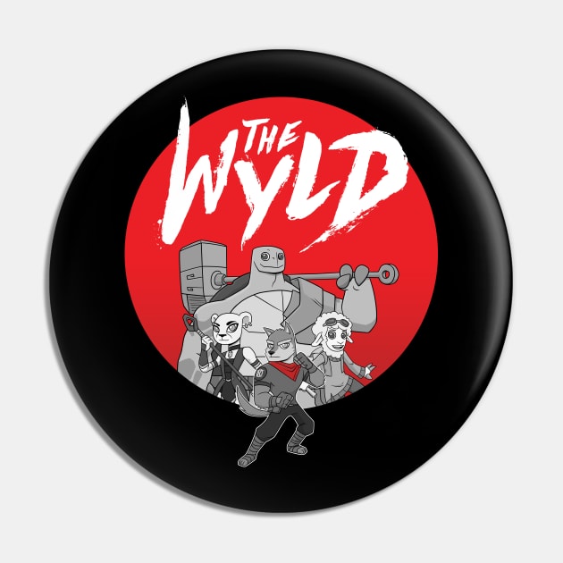 The Wyld Animals Pin by natexopher