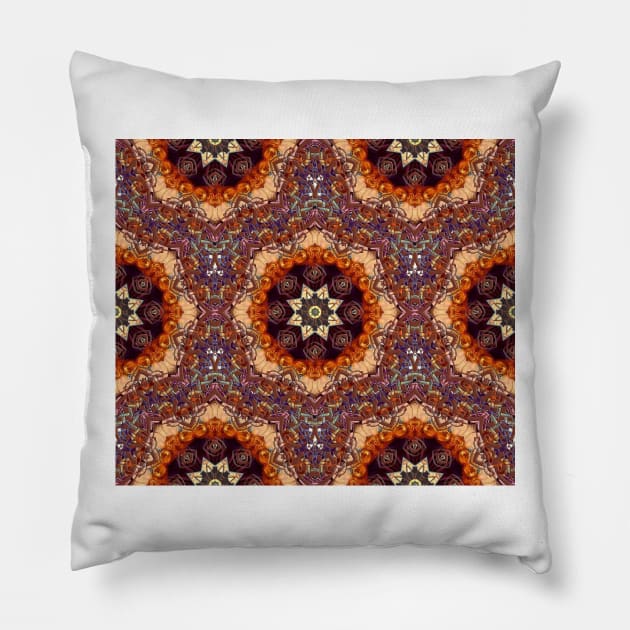 The Blond Siren of Paradise Alley Pillow by MichaelaGrove