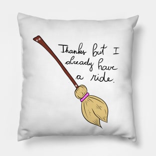 Halloween Funny Quote Pillow