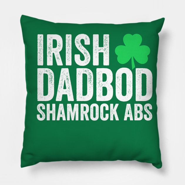 Irish Dad Bod Pillow by DB Teez and More