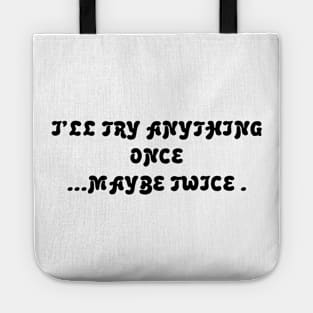 Maybe Twice Tote