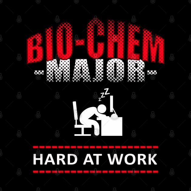 Bio-Chem Major funny college design by Capital Blue