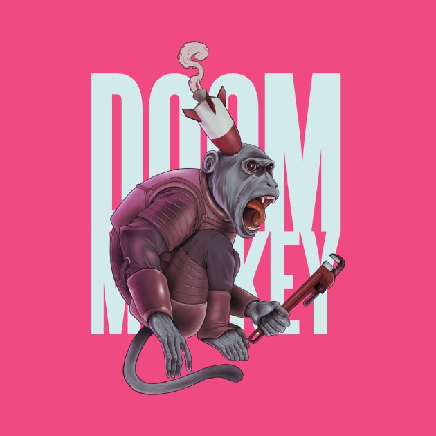 Doom Monkey by jeffective