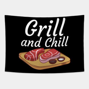 Grill and Chill Tapestry