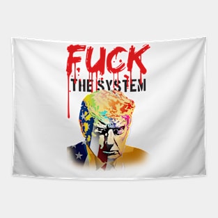 Fuck the system Tapestry