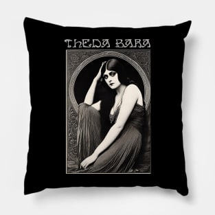 Theda Bara, Art Nouveau Vampire Pillow