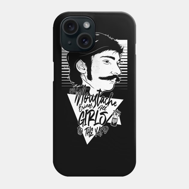 Must-Tache Phone Case by deerokone