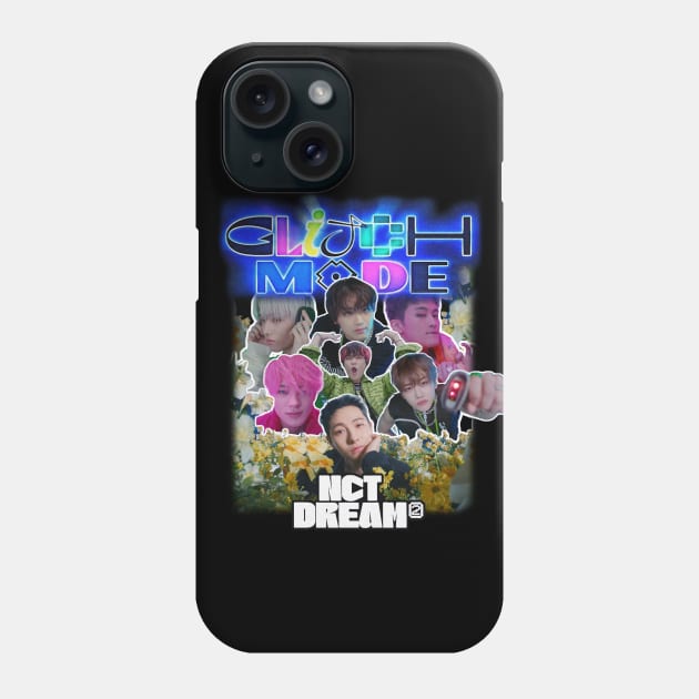 nct dream - glitch mode Phone Case by GlitterMess
