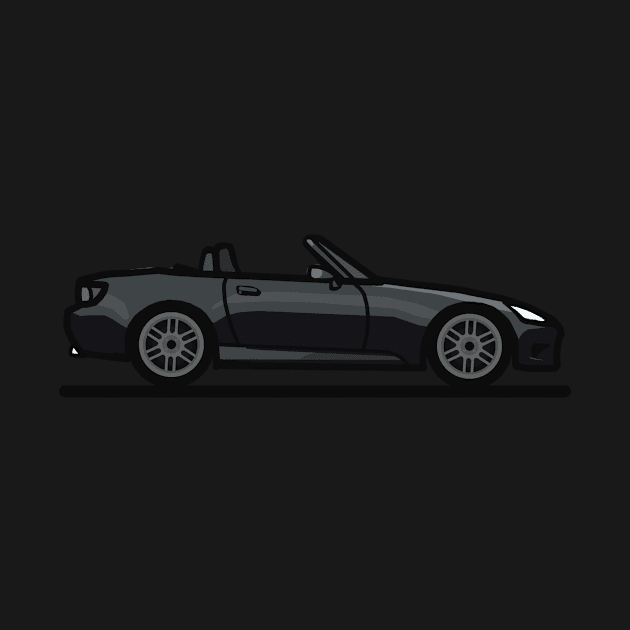 Honda S2000 S2K Black by antipc