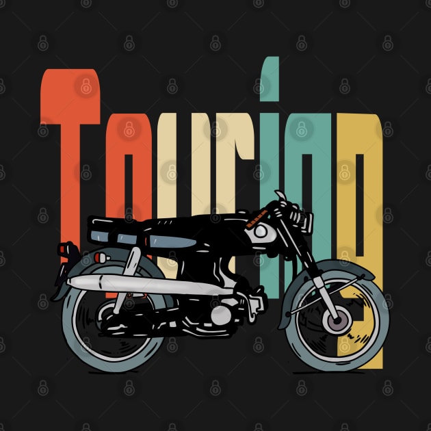 Touring motorcycle by RiyanRizqi