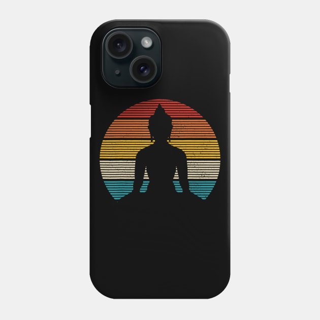 Vintage Buddha Buddhism Zen Spiritual Yoga Meditation Phone Case by JaydeMargulies