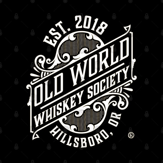 White logo, Hillsboro by Old World Whiskey Society