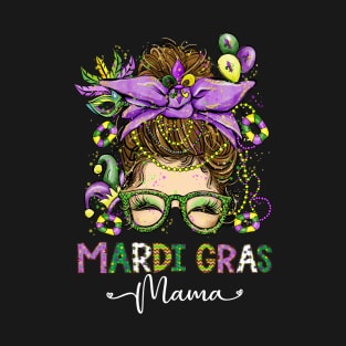 Mardi Gras Mama Mask Gift T-Shirt