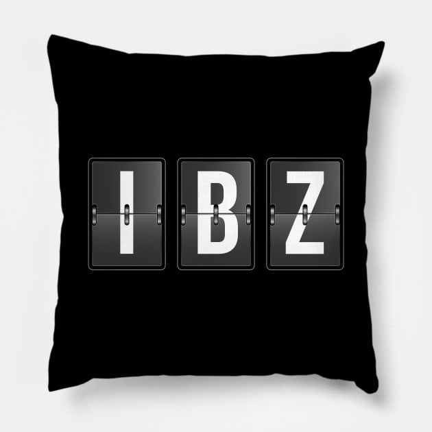 IBIZA / IBZ Destination Pillow by ByMine