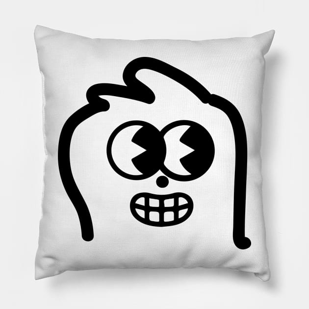 Mr Youpla Pillow by Mr Youpla