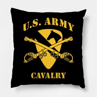 Mod.4 US Cavalry Army Branch Crossed Sabers Pillow