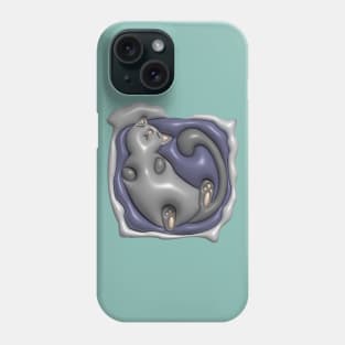 Cat Belly Up Phone Case