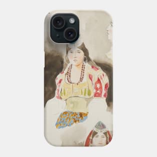 Album de voyage au Maroc by Eugene Delacroix Phone Case