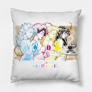 Café CMYK Pillow