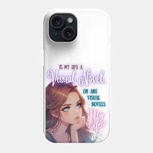 Is My Life a Visual Novel? v2 Phone Case