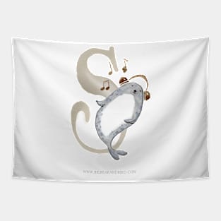 S for Seal Tapestry