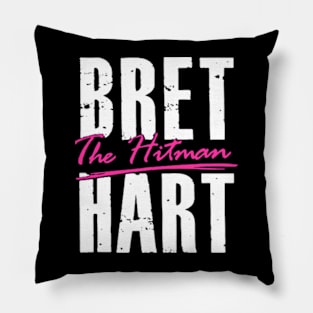 Bret Hart Black Pillow