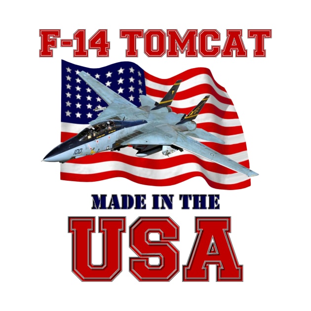 F-14 Tomcat Made in the USA by MilMerchant