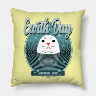 Earth Day Pillow