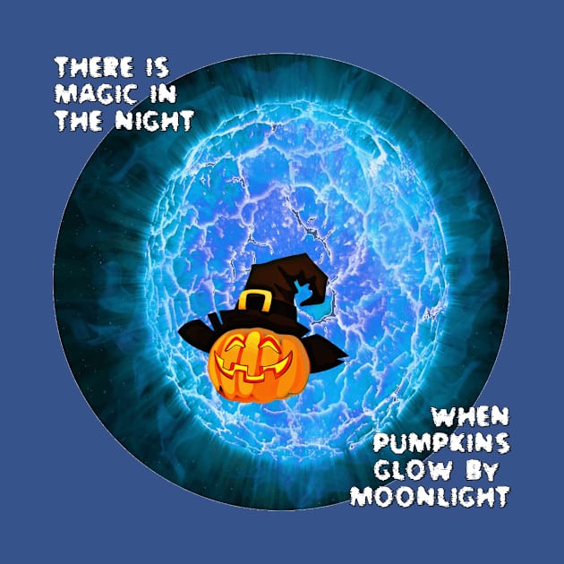 Halloween pumpkin by moonlight by Welshsparkle