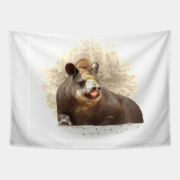 Tapir Tapestry by Guardi