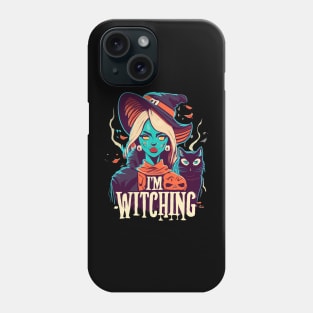 Im witching halloween Phone Case